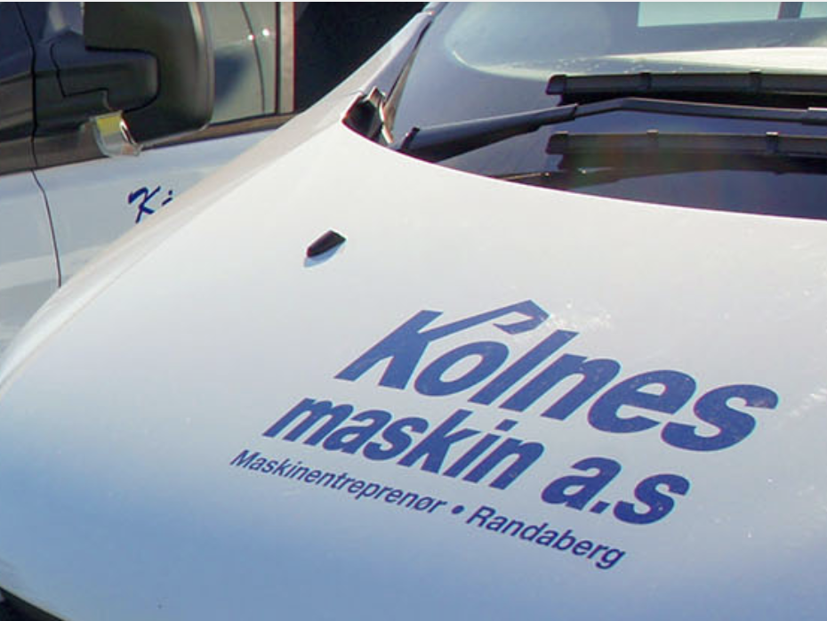 Kolnes Maskin firmabil
