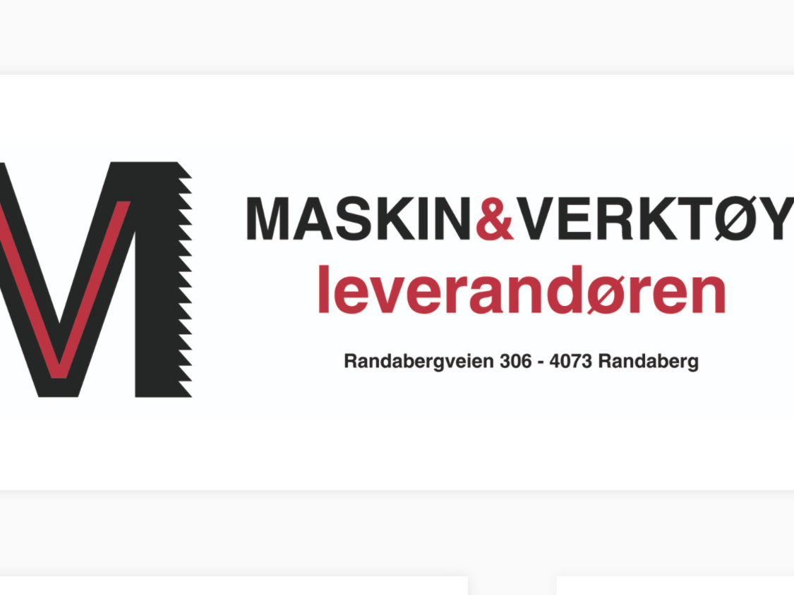 Logo til Maskin og verktøy